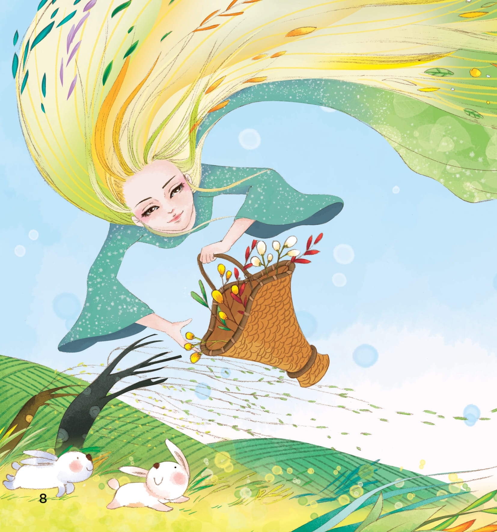 bé khám phá khoa học qua truyện đồng thoại, bốn mùa rực rỡ - mùa xuân rộn rã - Ảnh 7