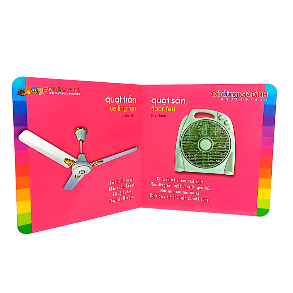 bé khám phá môi trường xung quanh - đồ dùng gia đình (tái bản) - Ảnh 3