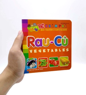 bé khám phá môi trường xung quanh: rau củ - vegetables (tái bản 2022) - Ảnh 7
