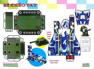 bé khéo tay - xe quân sự - Ảnh 4