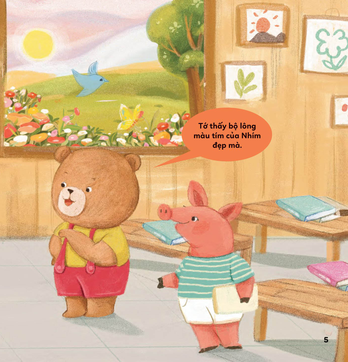 bé khỏe bé vui - không sợ bệnh viện - gấu nâu sốt cao - Ảnh 2