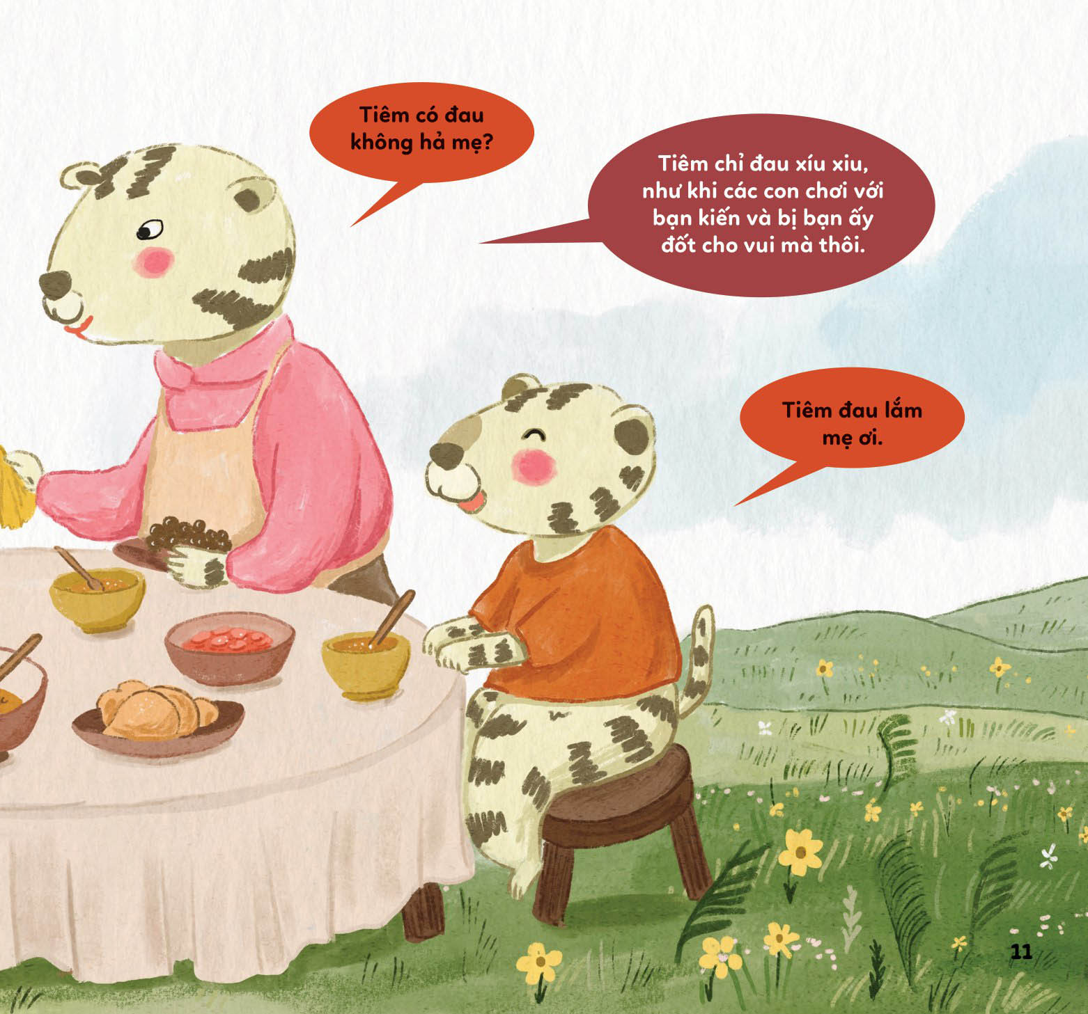 bé khỏe bé vui - không sợ bệnh viện - hổ vằn đi tiêm chủng - Ảnh 7