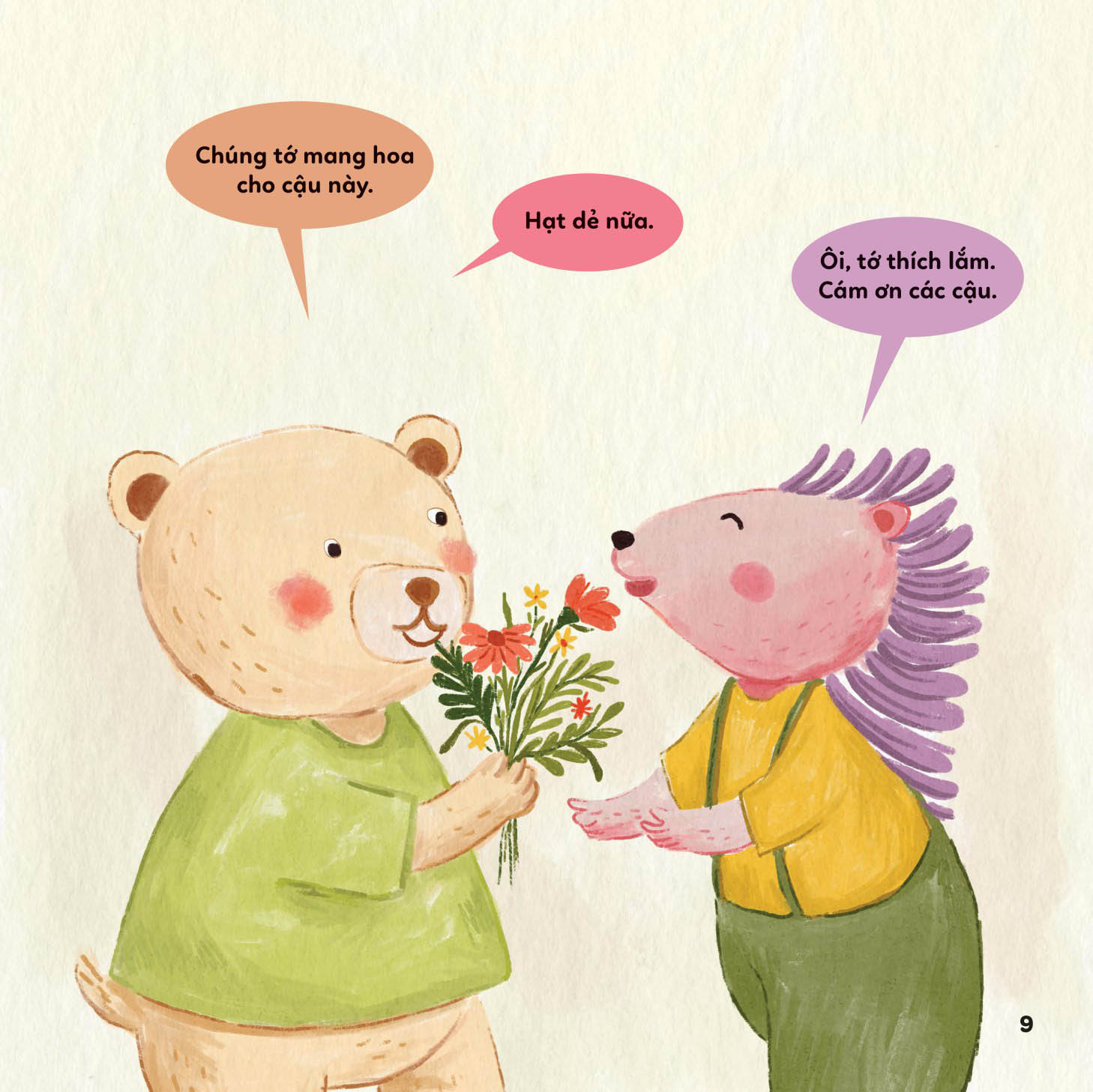 bé khỏe bé vui - không sợ bệnh viện - nhím tím uống thuốc siêu giỏi - Ảnh 5