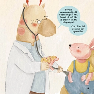 bé khỏe bé vui - không sợ bệnh viện - thỏ hồng viêm họng - Ảnh 6