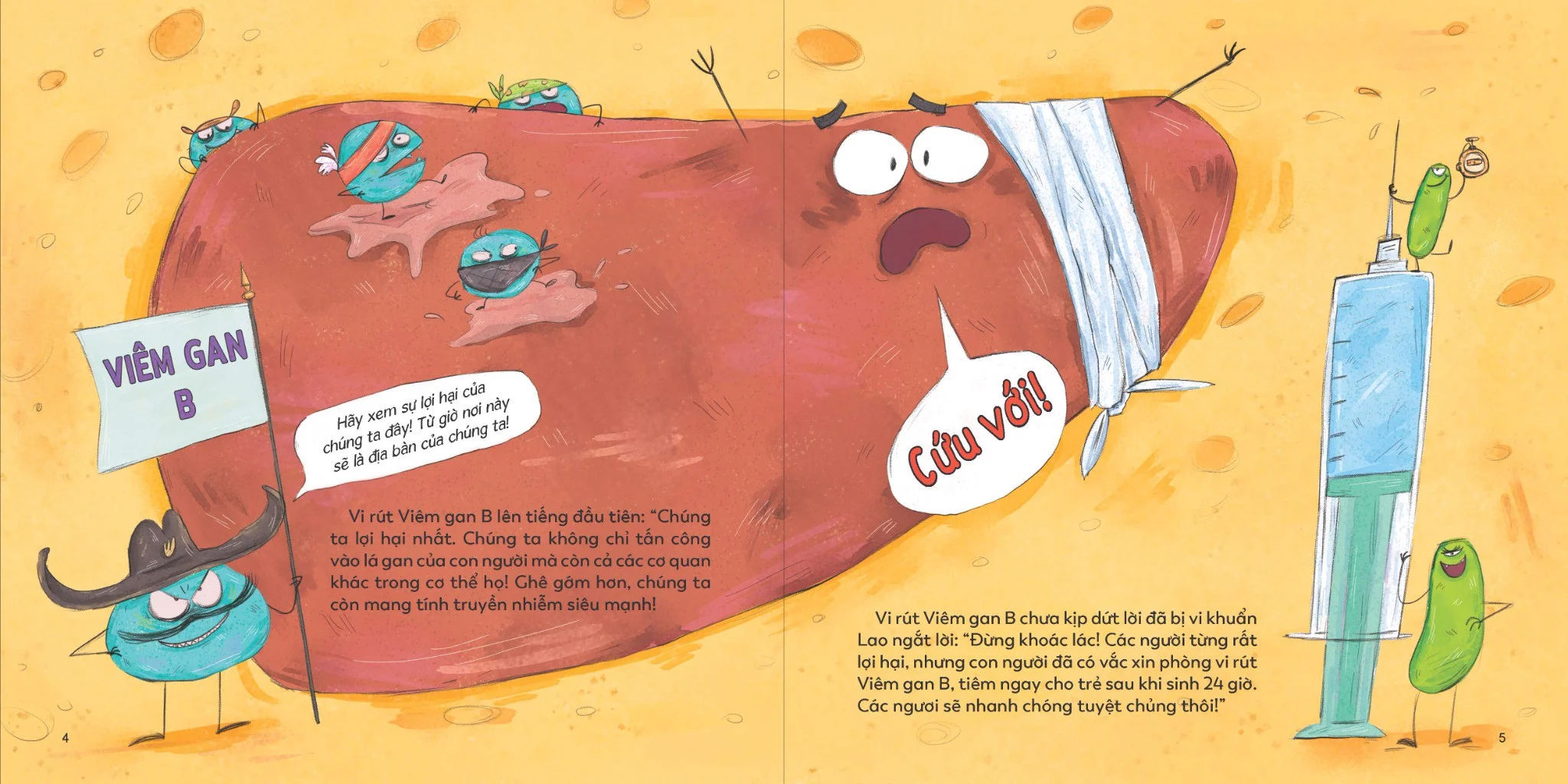 bé khỏe mạnh hơn! - không sợ tiêm đau - Ảnh 4