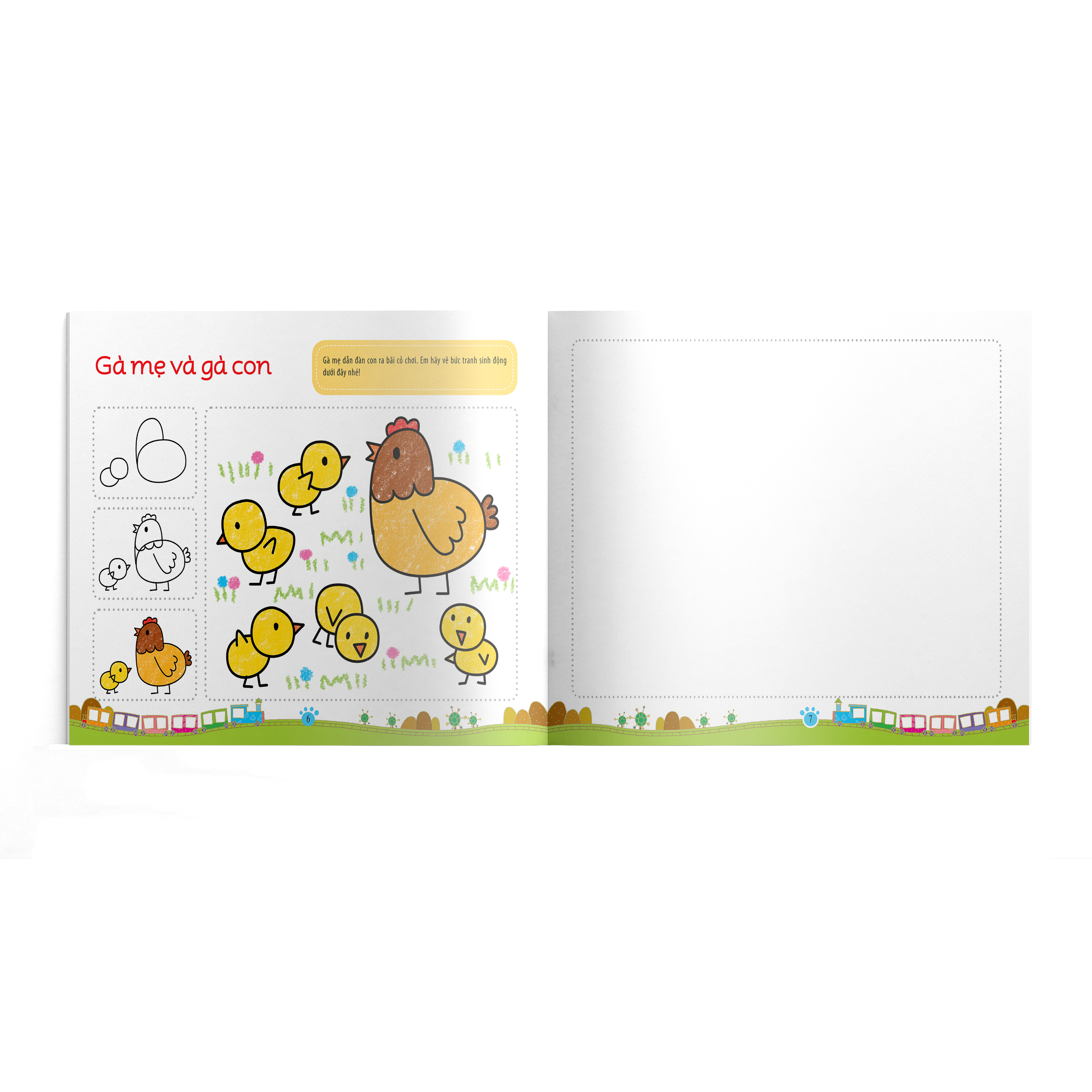 bé làm họa sĩ - những nét vẽ đầu tiên - 3~4 tuổi - tập a - Ảnh 3