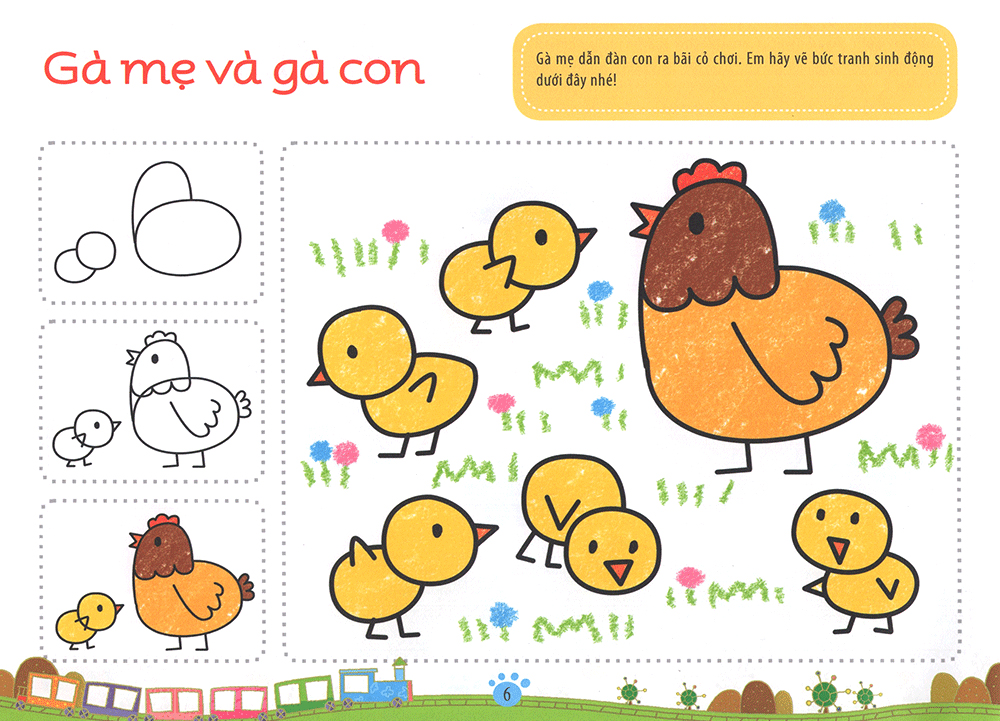 bé làm họa sĩ - những nét vẽ đầu tiên - 3~4 tuổi - tập a - Ảnh 9