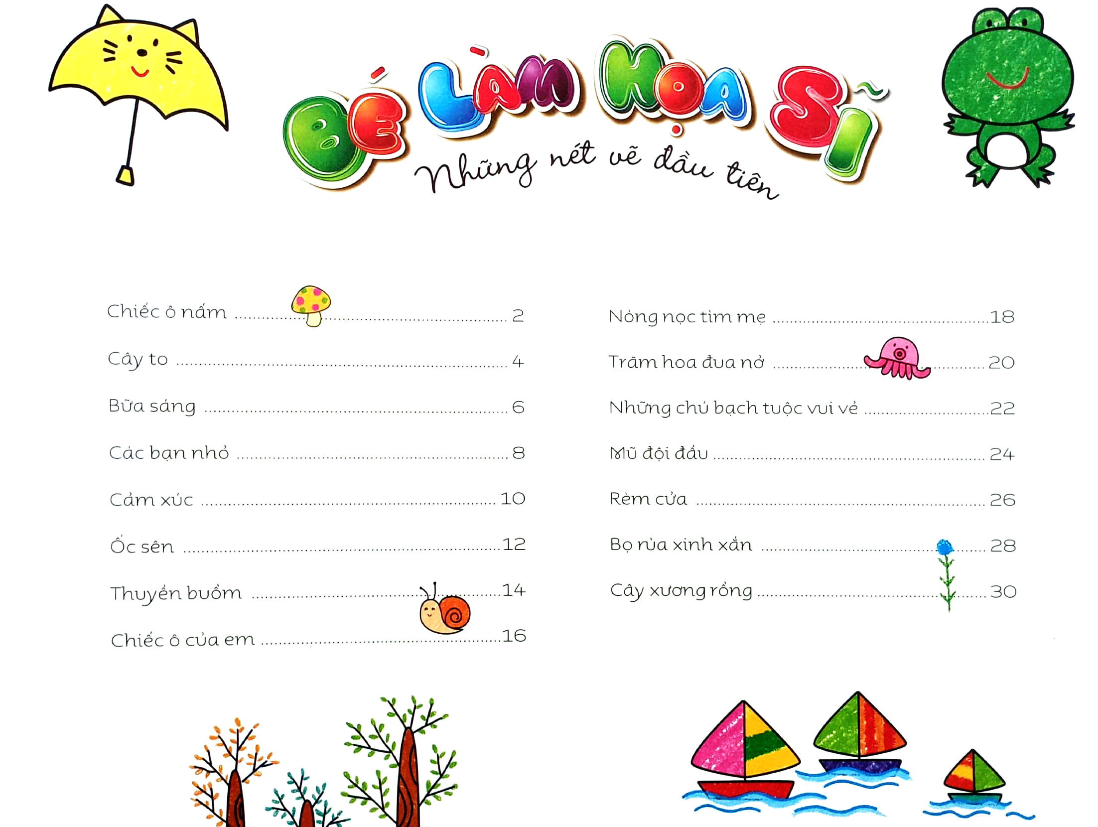 bé làm họa sĩ - những nét vẽ đầu tiên - 3~4 tuổi - tập b - Ảnh 4