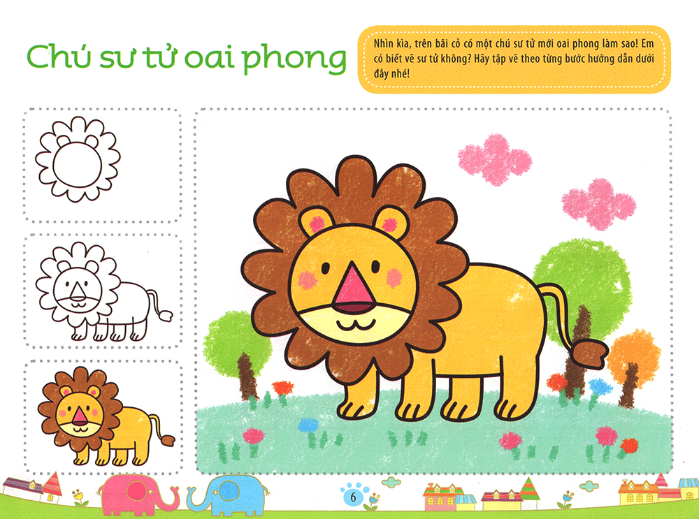 bé làm họa sĩ - những nét vẽ đầu tiên - 4~5 tuổi - tập a - Ảnh 10