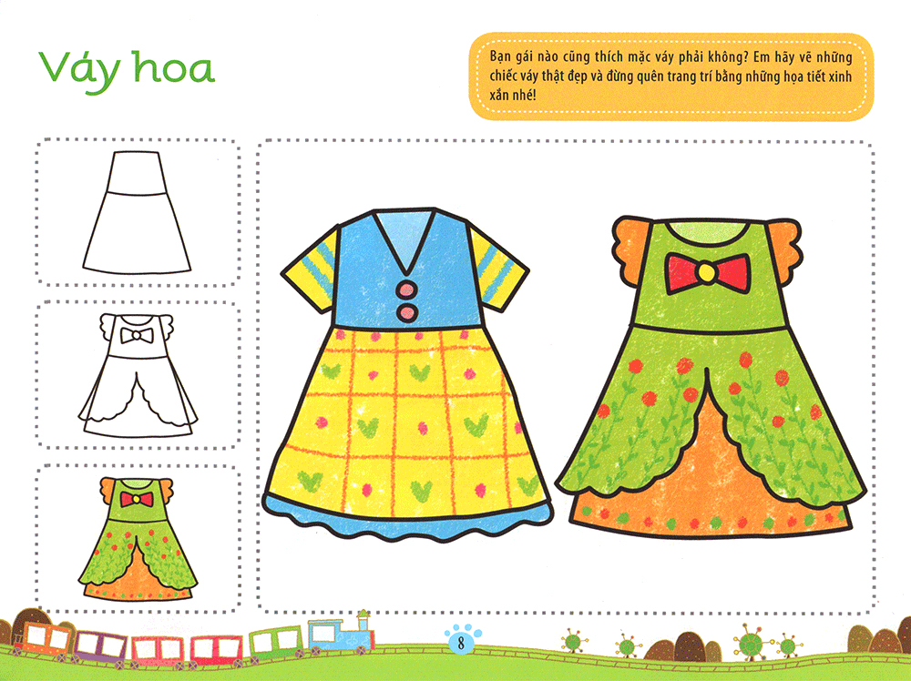 bé làm họa sĩ - những nét vẽ đầu tiên - 4~5 tuổi - tập a - Ảnh 12