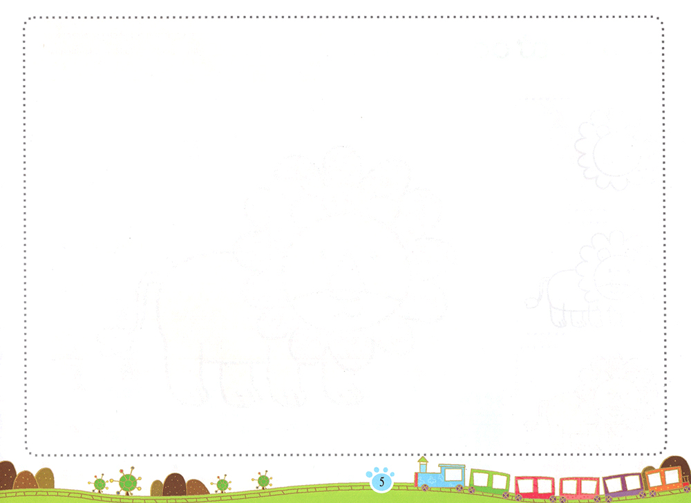 bé làm họa sĩ - những nét vẽ đầu tiên - 4~5 tuổi - tập a - Ảnh 9