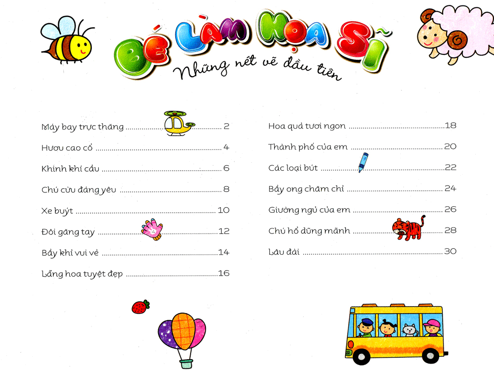 bé làm họa sĩ - những nét vẽ đầu tiên - 4~5 tuổi - tập b - Ảnh 5