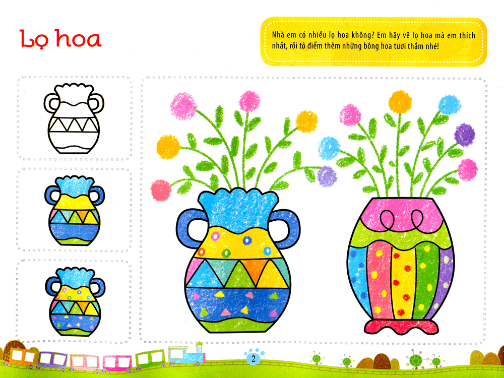 bé làm họa sĩ - những nét vẽ đầu tiên - 5~6 tuổi - tập a - Ảnh 5