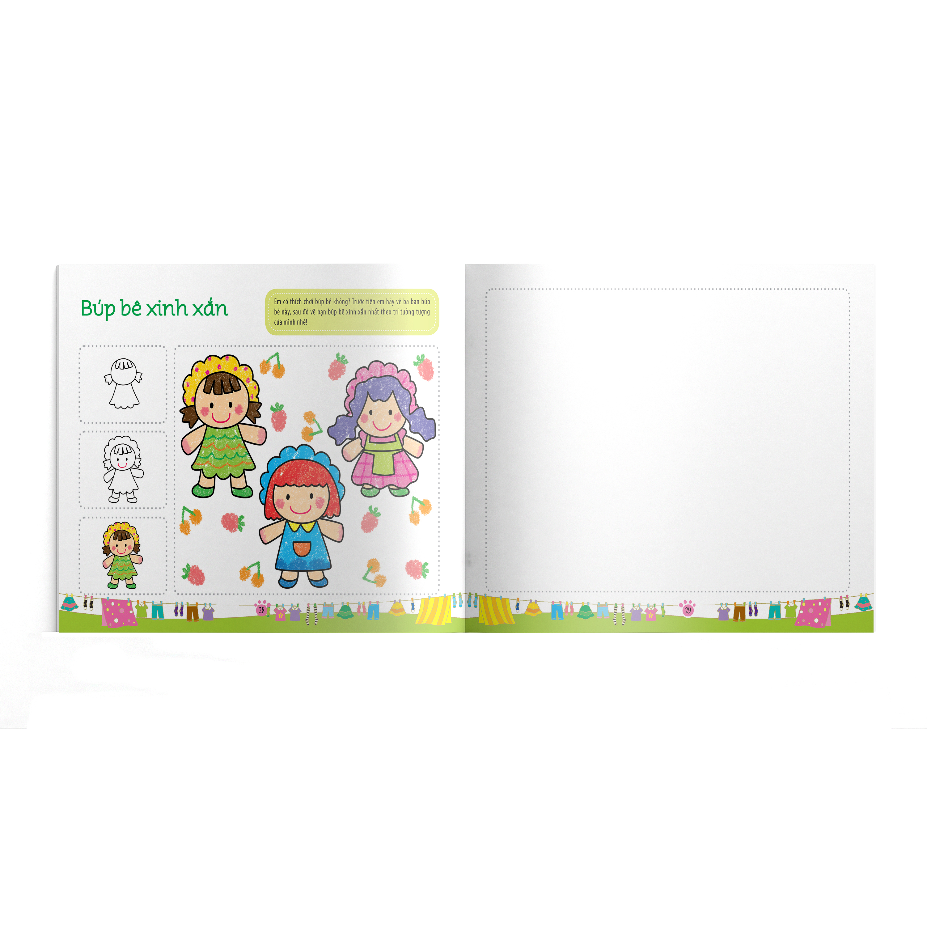 bé làm họa sĩ - những nét vẽ đầu tiên - 5~6 tuổi - tập b - Ảnh 3