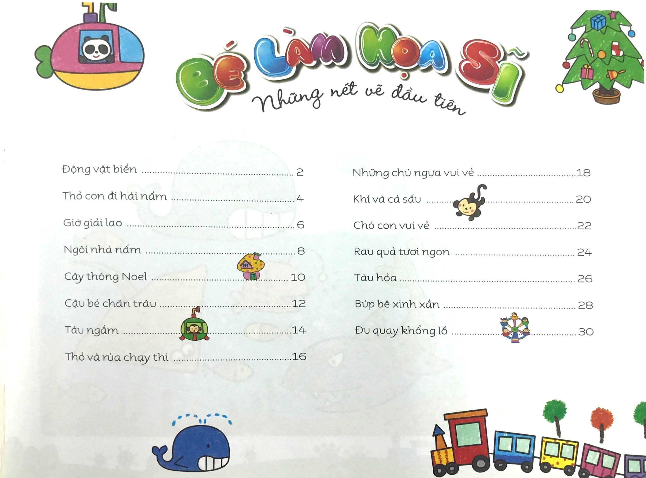 bé làm họa sĩ - những nét vẽ đầu tiên - 5~6 tuổi - tập b - Ảnh 4