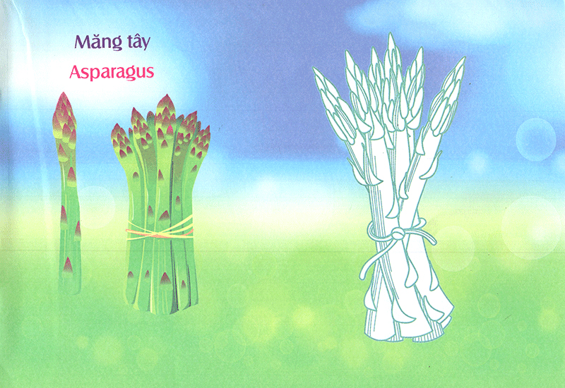 bé làm quen môi trường - rau củ - Ảnh 12