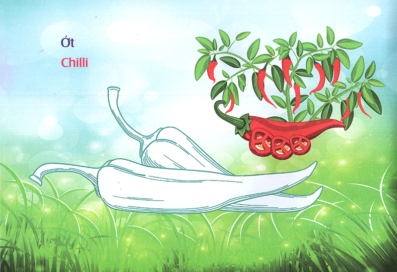 bé làm quen môi trường - rau củ - Ảnh 7