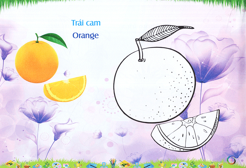 bé làm quen môi trường - trái cây - Ảnh 10