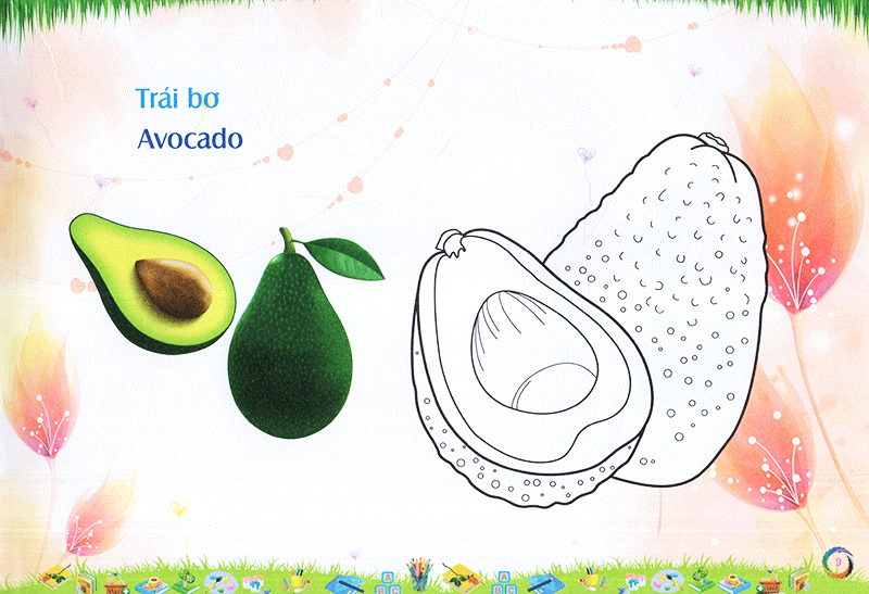 bé làm quen môi trường - trái cây - Ảnh 11