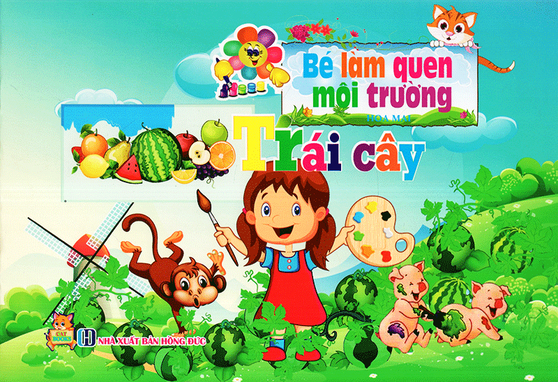 bé làm quen môi trường - trái cây - Ảnh 2