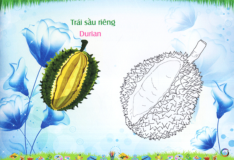 bé làm quen môi trường - trái cây - Ảnh 3