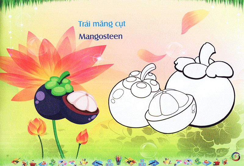 bé làm quen môi trường - trái cây - Ảnh 5