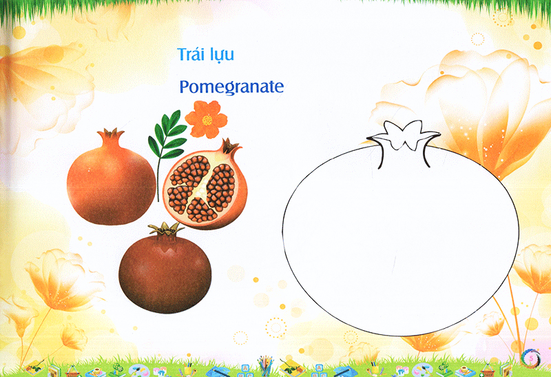 bé làm quen môi trường - trái cây - Ảnh 7