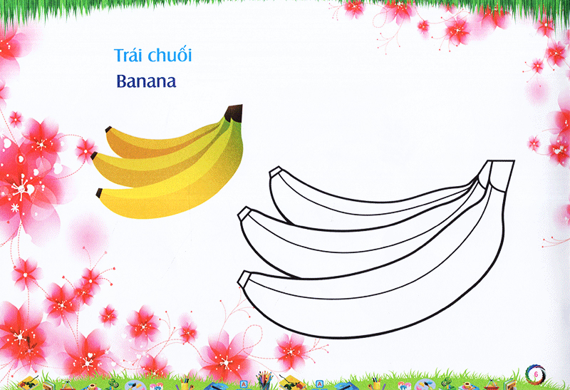 bé làm quen môi trường - trái cây - Ảnh 8