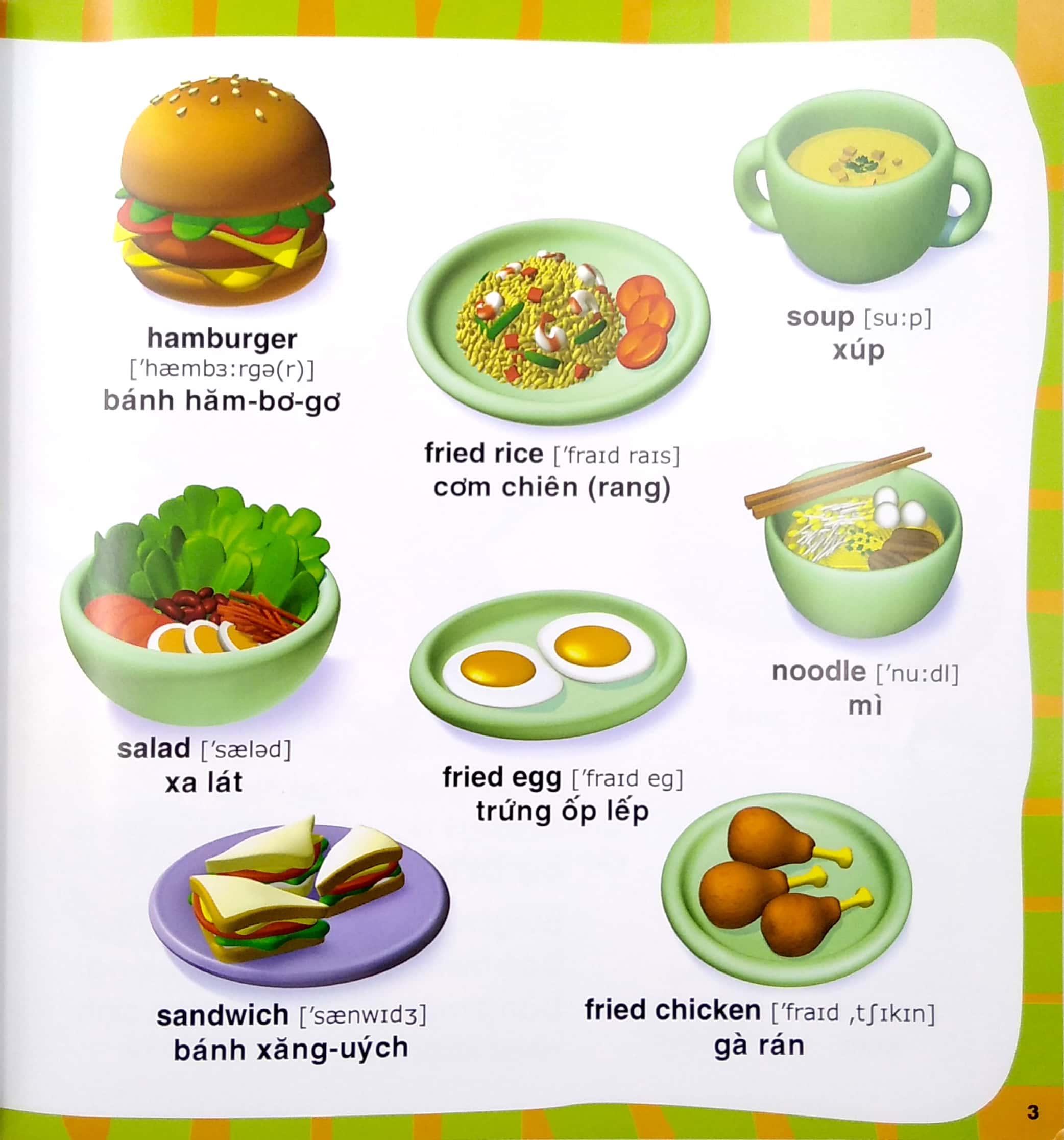 bé làm quen tiếng anh - vui học những từ đầu tiên - Ảnh 4