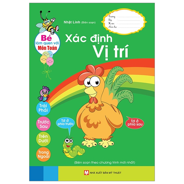bé làm quen với môn toán - xác định vị trí