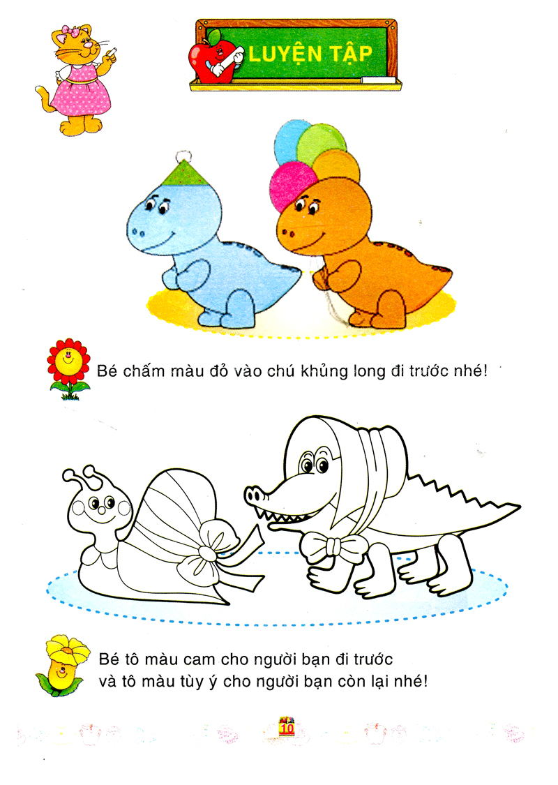 bé làm quen với môn toán - xác định vị trí - Ảnh 11