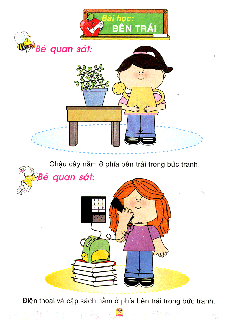 bé làm quen với môn toán - xác định vị trí - Ảnh 3