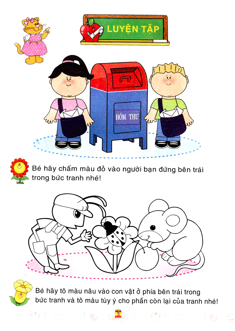 bé làm quen với môn toán - xác định vị trí - Ảnh 4