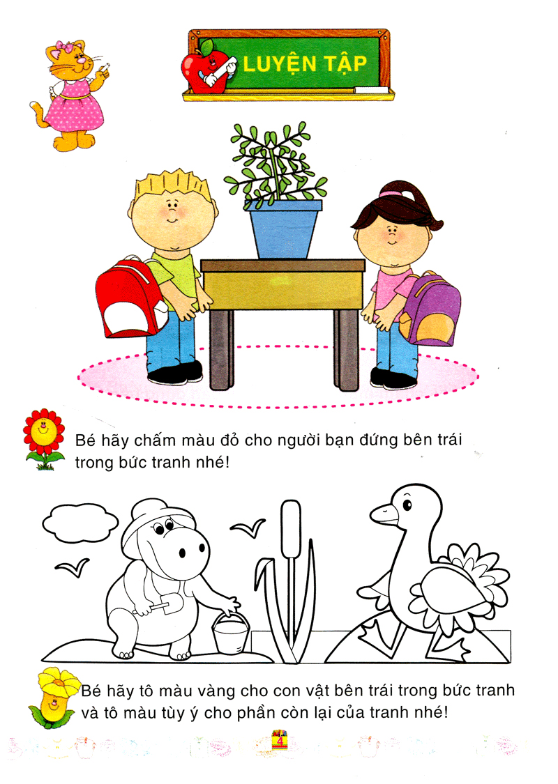 bé làm quen với môn toán - xác định vị trí - Ảnh 5