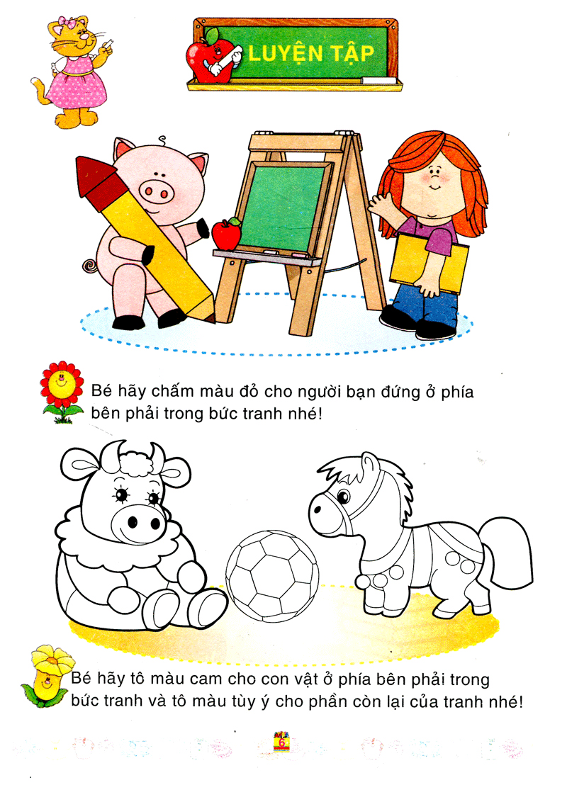 bé làm quen với môn toán - xác định vị trí - Ảnh 7