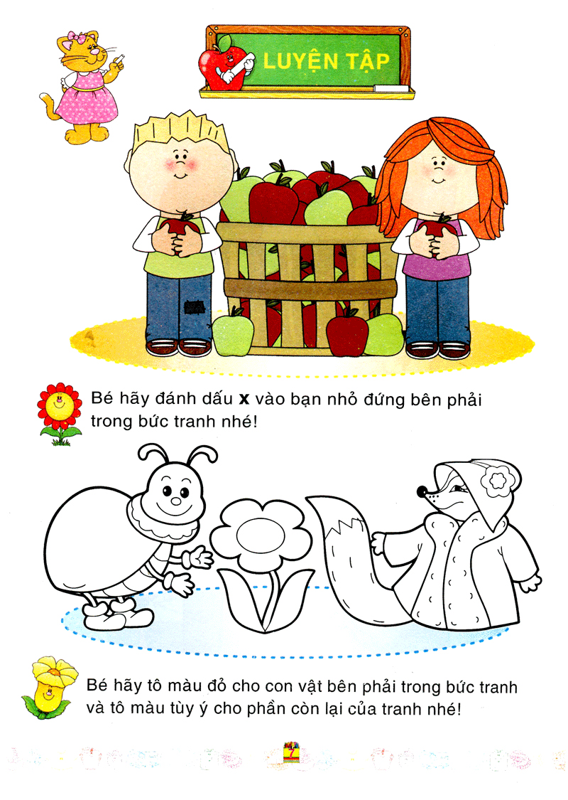 bé làm quen với môn toán - xác định vị trí - Ảnh 8