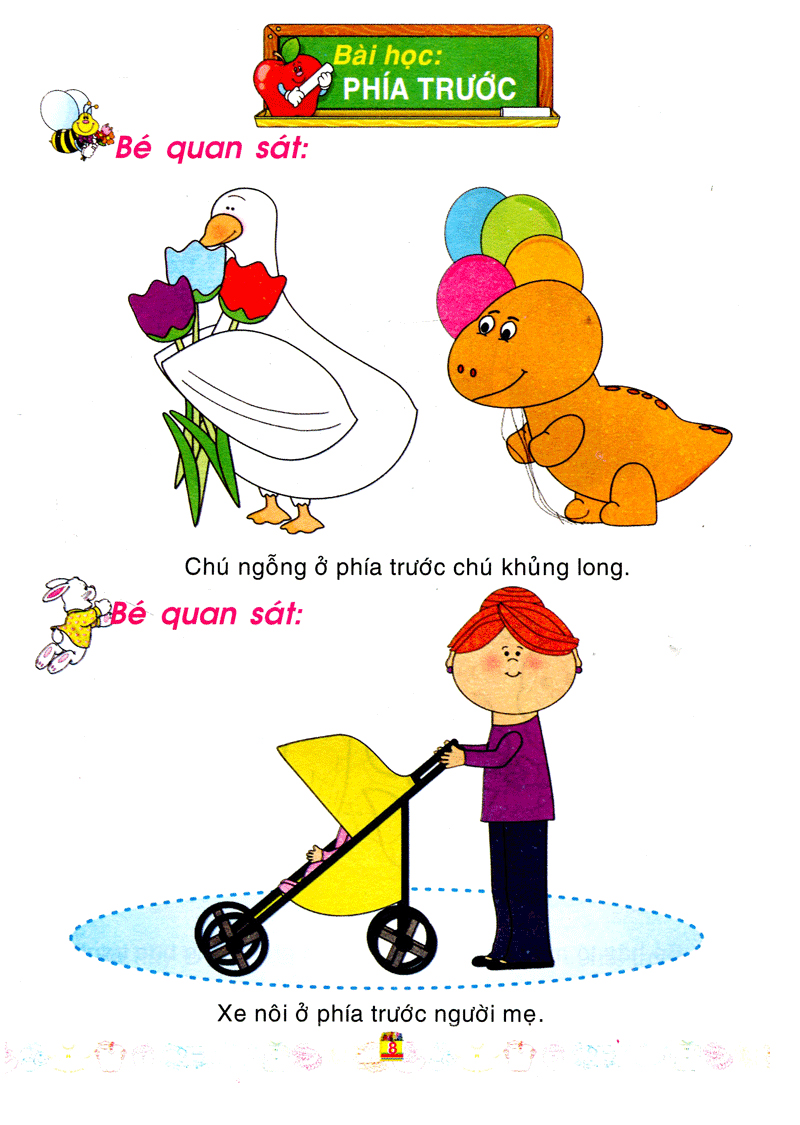 bé làm quen với môn toán - xác định vị trí - Ảnh 9