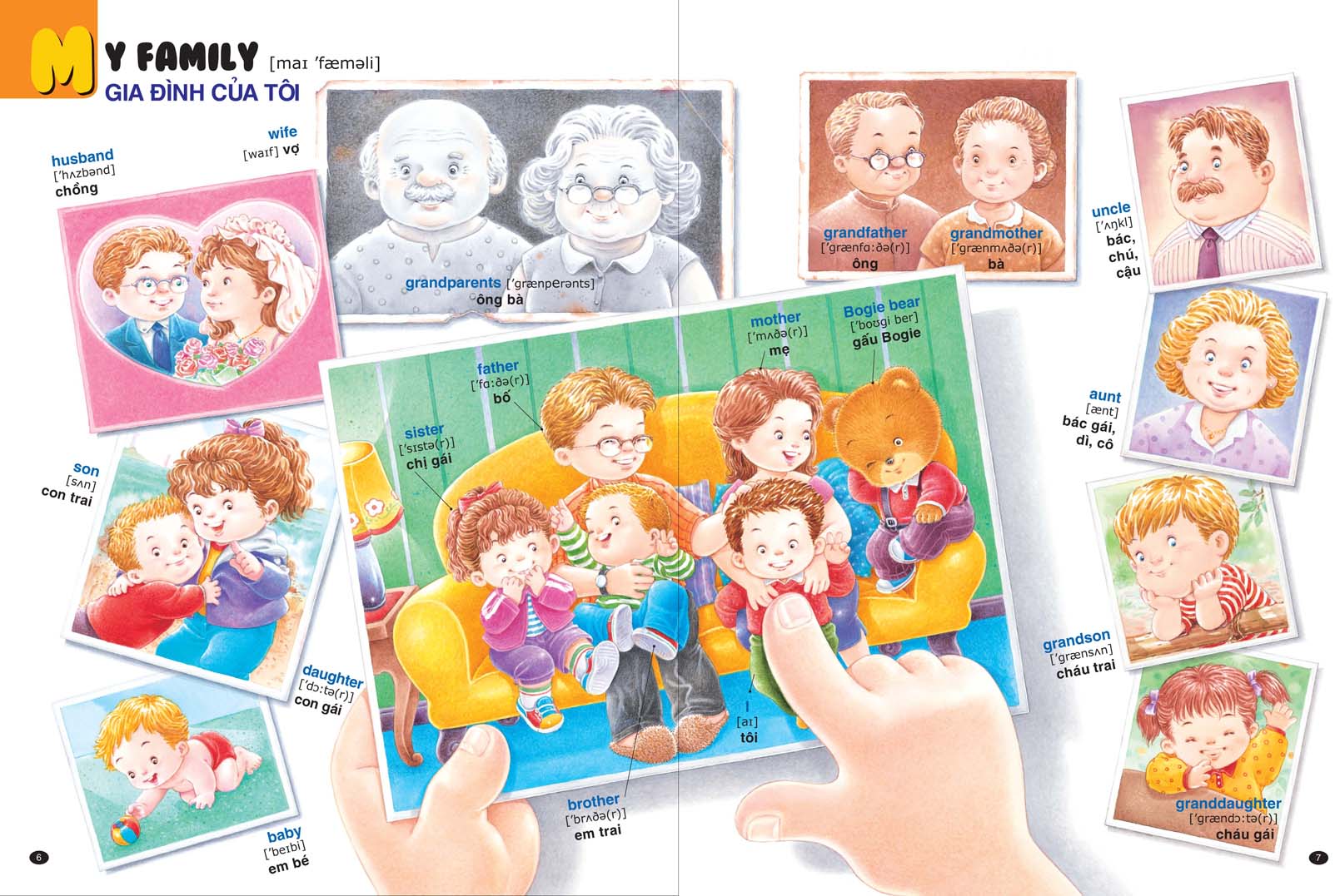 bé làm quen với tiếng anh - gấu bogie học từ - Ảnh 3