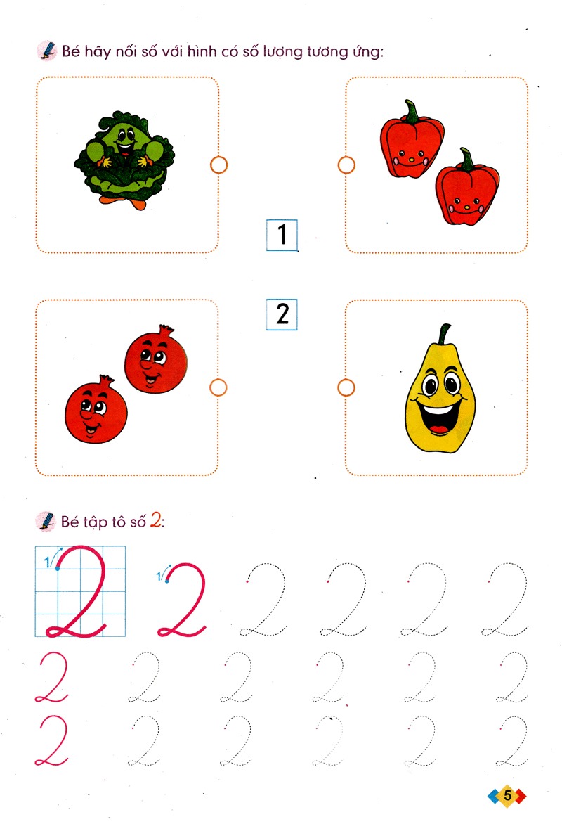 bé làm quen với toán - dành cho trẻ 4-5 tuổi (tái bản 2024) - Ảnh 5
