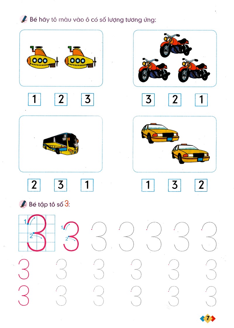 bé làm quen với toán - dành cho trẻ 4-5 tuổi (tái bản 2024) - Ảnh 7