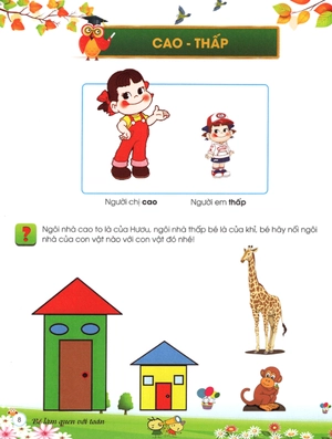 bé làm quen với toán - học so sánh (tái bản 2019) - Ảnh 8