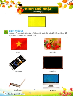 bé làm quen với toán - nhận biết hình dạng (tái bản 2019) - Ảnh 4