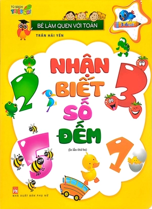 bé làm quen với toán - nhận biết số đếm (tái bản 2019) - Ảnh 2
