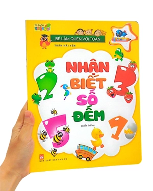 bé làm quen với toán - nhận biết số đếm (tái bản 2019) - Ảnh 8