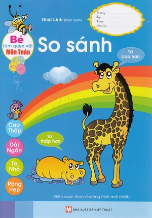 bé làm quen với toán - so sánh - Ảnh 2