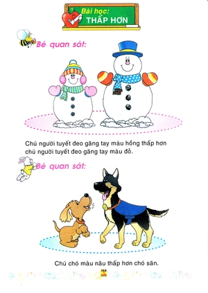 bé làm quen với toán - so sánh - Ảnh 6