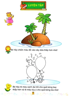 bé làm quen với toán - so sánh - Ảnh 7