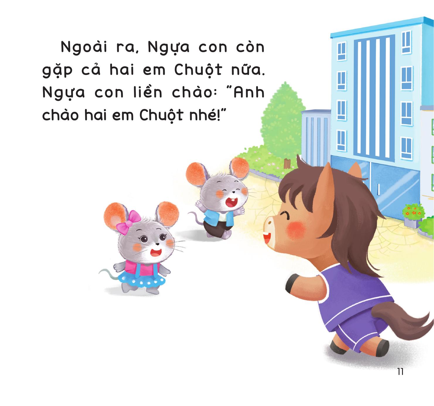 Bé Lớn Lên Cùng Những Câu Chuyện Nhỏ - Bé Học Lễ Phép - Ảnh 11