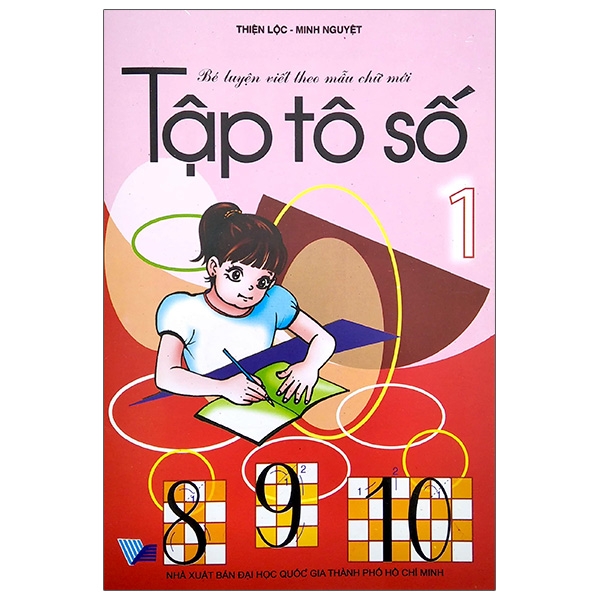 bé luyện viết theo mẫu chữ mới - tập tô số 1 (tái bản)