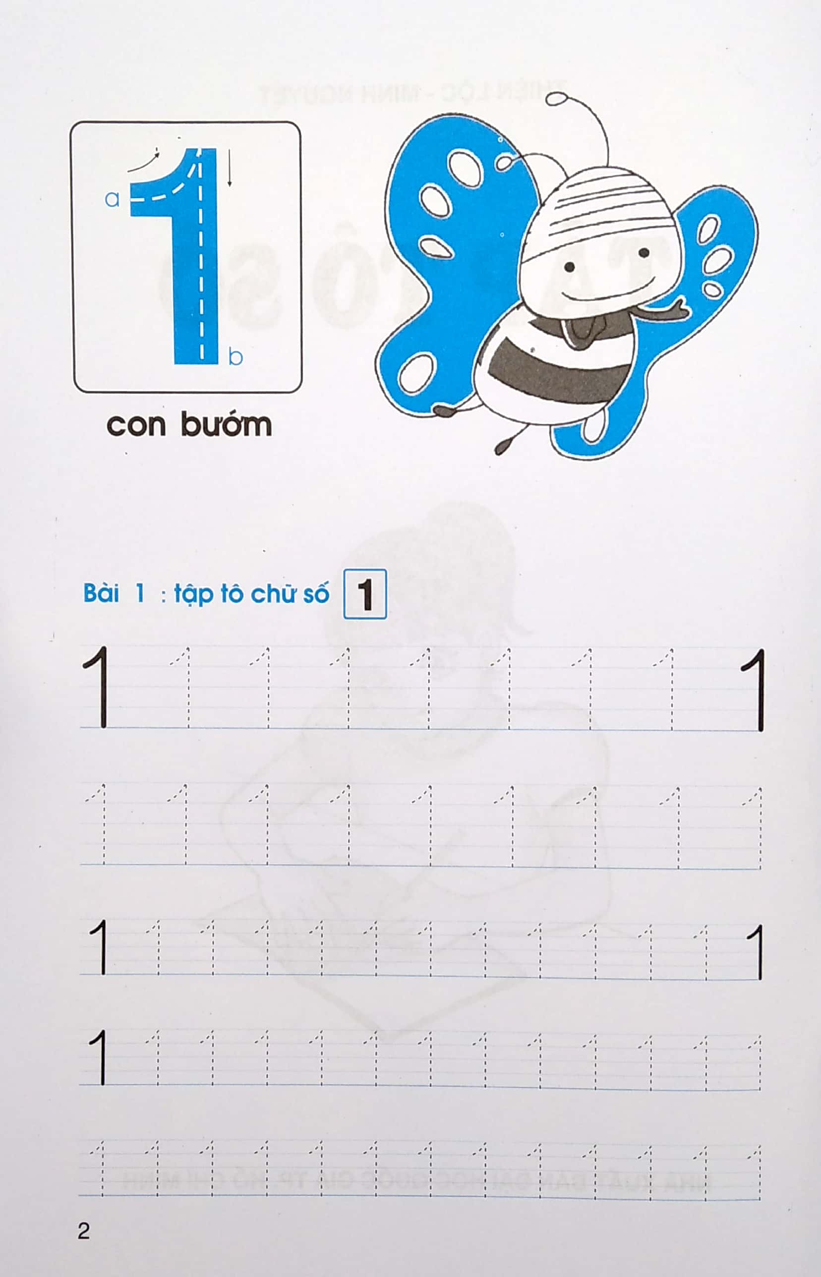bé luyện viết theo mẫu chữ mới - tập tô số 1 (tái bản) - Ảnh 3